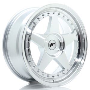 Колесный диск JR Wheels JR6 18x8,5 ET20-40 BLANK Silver Machined Face JR61885F1XX2072SM1