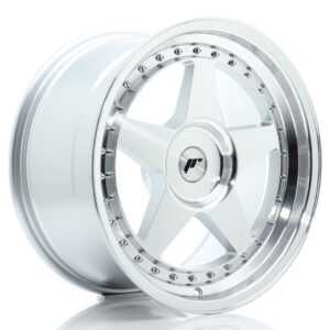 Колесный диск JR Wheels JR6 18x9,5 ET20-40 BLANK Silver Machined Face JR61895F2XX2072SM1