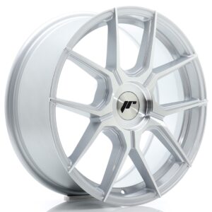 Колесный диск JR Wheels JR30 17x7 ET20-40 BLANK Silver Machined Face JR301770F1XX2072SM1
