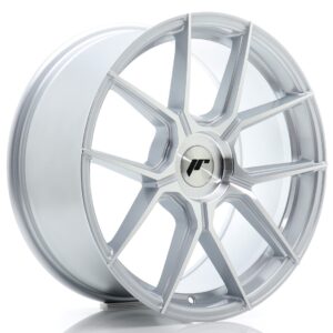 Колесный диск JR Wheels JR30 18x8 ET20-40 BLANK Silver Machined Face JR301880F1XX2072SM1