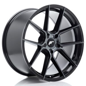 Колесный диск JR Wheels JR30 20x9 ET20-35 5H BLANK Black Machined w/ Tinted Face JR302090F25X2072BMTF