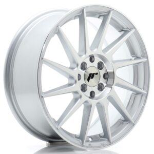 Колесный диск JR Wheels JR22 17x7 ET40 4x100/114 Silver Machined Face JR221770F144067SM1