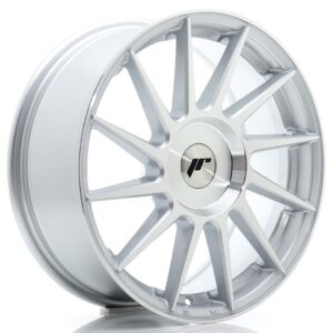 Колесный диск JR Wheels JR22 17x7 ET20-40 BLANK Silver Machined Face JR221770F1XX2072SM1