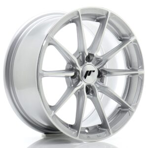 Колесный диск JR Wheels JR37 15x7 ET38 4x100 Silver Machined Face JR3715704H3867SM