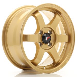 Колесный диск JR Wheels JR3 15x7 ET25 4x100 Gold JR315704H2567GD1