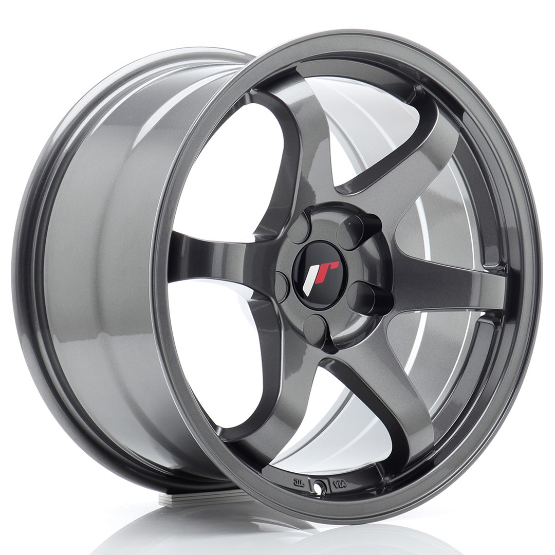 Колесный диск JR Wheels JR3 17x9 ET20-35 5H BLANK Gun Metal JR317905X2072GM1