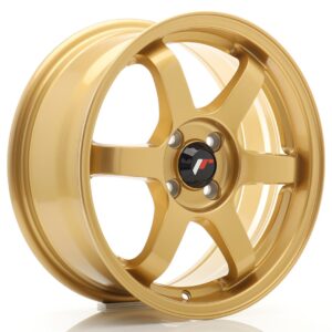 Колесный диск JR Wheels JR3 16x7 ET40 4x100 Gold JR316704H4067GD1