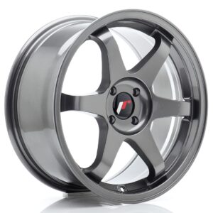Колесный диск JR Wheels JR3 17x8 ET35 4x114,3 Gun Metal JR317804M3567GM1