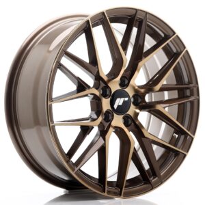 Колесный диск JR Wheels JR28 18x7,5 ET40 5x100 Platinum Bronze JR2818755K4057BZP