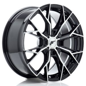 Колесный диск JR Wheels JR49 17x8 ET20-40 4H BLANK Gloss Black Machined Face JR4917804X2067GBM