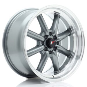 Колесный диск JR Wheels JR19 17x9 ET10 4x100/114 Gun Metal JR19179041073GML