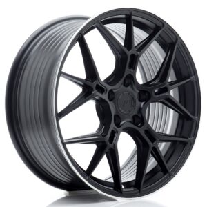 Колесный диск JR Wheels JR51 18x8 ET45 5x112 Satin Black w/ Machined Lip JR511880F15L4566SBL