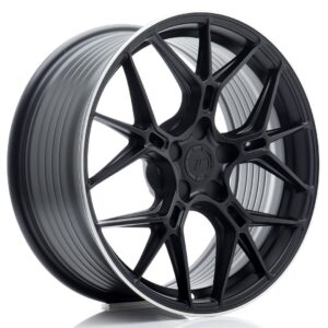 Колесный диск JR Wheels JR51 18x8 ET20-45 5H BLANK Satin Black w/ Machined Lip JR511880F15X2072SBL