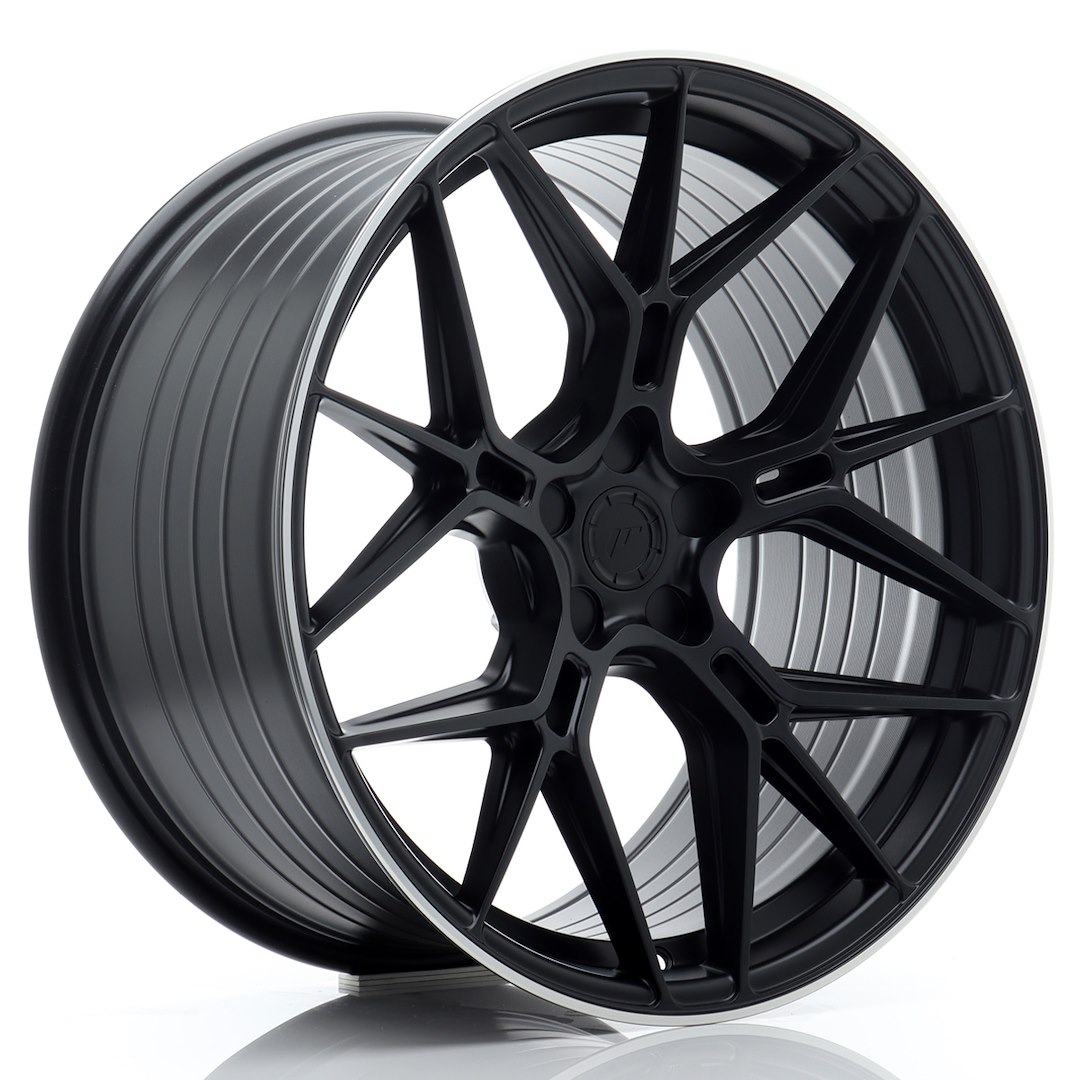 Колесный диск JR Wheels JR51 20x10,5 ET15-35 5H BLANK Satin Black w/ Machined Lip JR512005F35X1572SBL