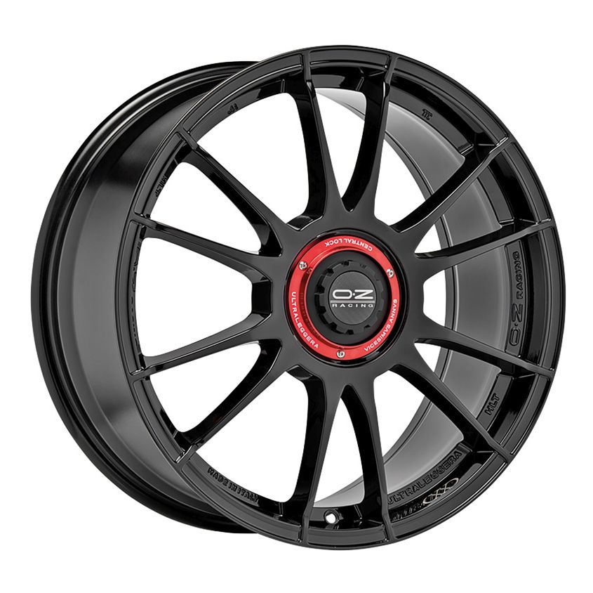 Колесный диск OZ Racing W01712216O2 OZ ULTRALEGGERA XX GLOSS BLACK 8x18" 5x100 ET48 W01712216O2
