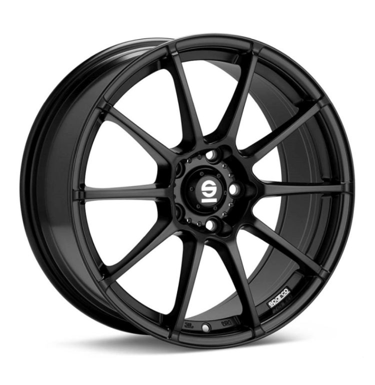 Колесный диск Sparco W2903950439 SPARCO ASSETTO GARA MATT BLACK 8x18" 5x114,3 ET45 W2903950439